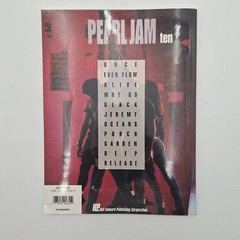 Pearl Jam Ten Sheet Music Updated Edition Guitar Tablature Book