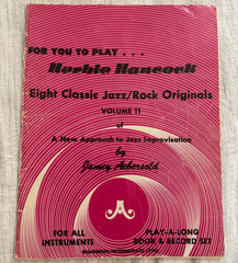 Jamey Aebersold Vol 11 Herbie Hancock Jazz/Rock Originals Play-A-Long Book
