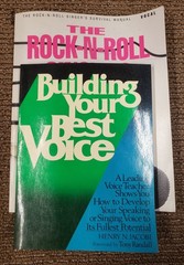 2 Voice/Vocal Books Rock and Roll Singers Survival Manual and Build Best Voice
