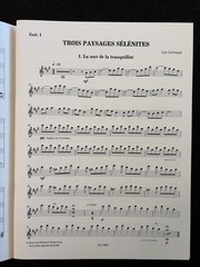 Guitar Trio Sheet Music – Levesque Trois Paysages Selenites – 3 Guitars DZ3869