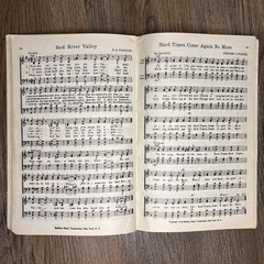 1941 SONGS FOR AMERICA SHEET MUSIC SONGBOOK SCHOOL, CLUB, ASSEMBLIES, CAMP VTG.
