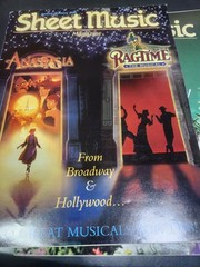Lot of 1998 Sheet Music Magazines – 6 Issues Complete Year Very Good Condition