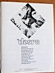 LOT OF 2 DOORS SONGBOOKS: THE DOORS (DEBUT); STRANGE DAYS – WORDS, MUSIC, GUITAR