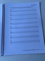 Elementary Music Rudiments 2nd Edition Basic PB Fredrick Harris Sheet Music