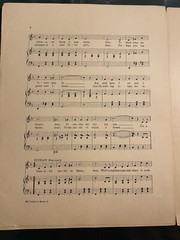 1911 MY CASTLE IN SPAIN Vintage Sheet Music by Harold Brown Freeman