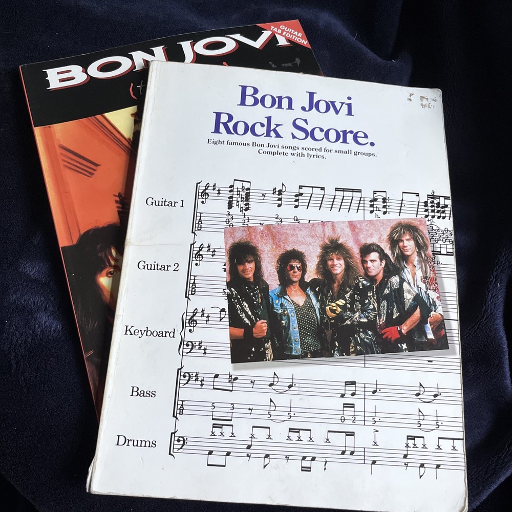 BON JOVI – THESE DAYS GUITAR TAB EDITION & ROCK SCORE – PIANO, VOCAL, GUITAR