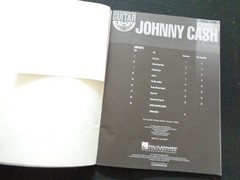Hal Leonard Guitar Play Along Johnny Cash Vol. 115 Songbook w/ CD Folsom Prison