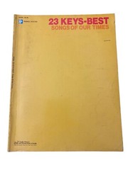23 Keys~BEST SONGS OF OUR TIMES~P/V~Charles Hansen Music~PB~Pop Classics