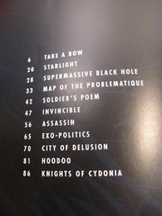 Muse – Black Holes and Revelations Paperback-Piano/Vocal/Guitar Tab