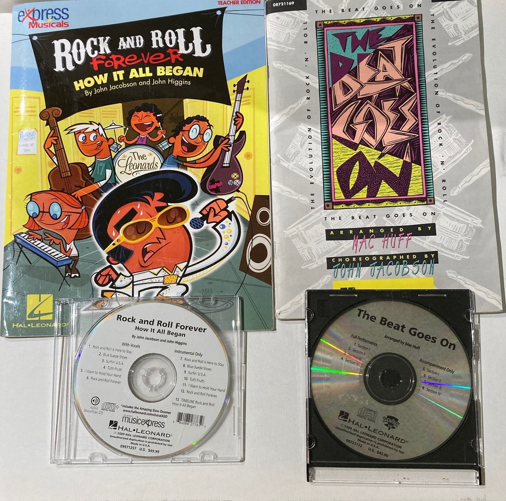 Hal Leonard Elementary Classroom Rock & Roll Musicals with Performance CDs