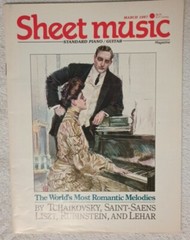Sheet Music Magazine 1986-1987 Piano Guitar Rare Vintage Excellent Job Lot of 9