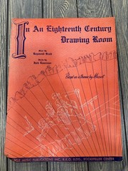 In An Eighteenth Century Drawing Room Sheet Music Scott P/V/G 1939