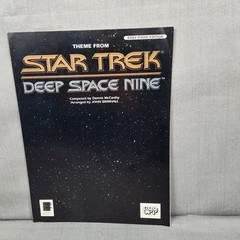 Theme from Star Trek Deep Space Nine 1993 Easy Piano Sheet Music Dennis McCarthy
