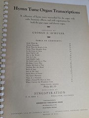 x4 LOT 1948-59 Organ Sheet Music Books Hymns Wurlitzer Lowrey Hammond Schuler