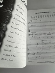 Santana SUPERNAURAL Authentic Guitar Tab edition Songbook 192 PAGES 1999