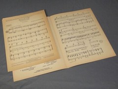 1950 Sheet Music « Sound Off (Duckworth Chant) » Willie Lee Duckworth