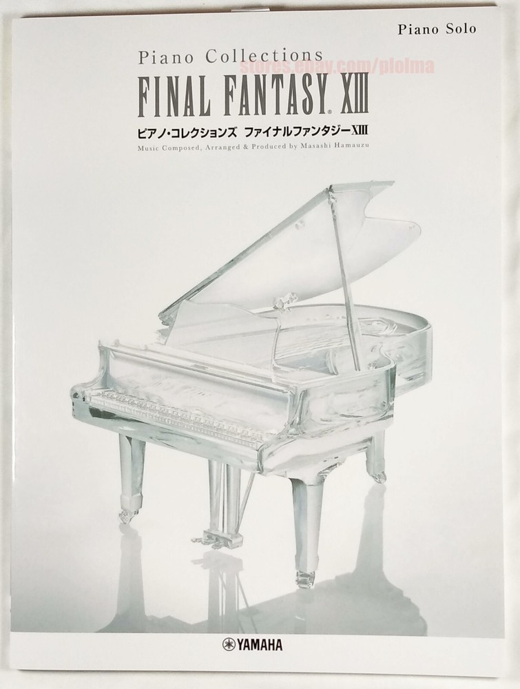 Final Fantasy XIII 13 Piano Collections SHEET MUSIC Song Book FF13 — USA Seller