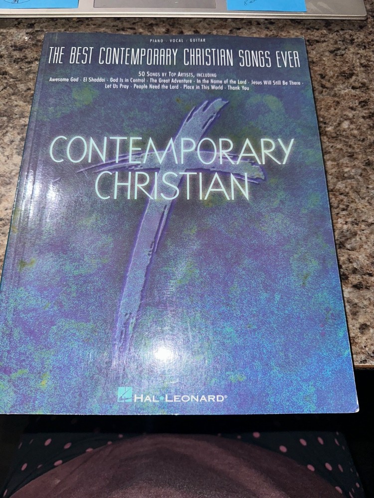 THE BEST CONTEMPORARY CHRISTIAN SONS EVER Songbook 50 Songs Piano/Vocal/Guitar
