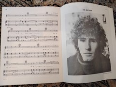 Tim Buckley Song Book 1968 Sheet Music Lyrics Goodbye Hello Jeff Zappa songbook