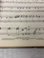 Elton John Goodbye Yellow Brick Road Songbook 1973 Sheet Music Dick James Rare