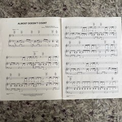 Vintage 90s Y2K Sheet Music Brandy 98 Degrees Michelle Branch Rock Pop Vocal