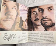 Vtg Styx Pieces Of Eight Sheet Music Book 1978