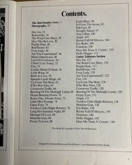 Jimi Hendrix – The Forty Greatest Songbook 1978