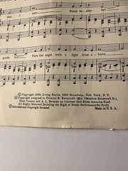 Irving Berlin Music Corp. God Bless America Sheet Music Piano Voice Patriotic