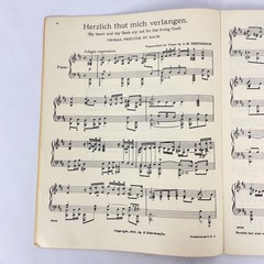 Schirmer Bach Eight Organ Chorale Preludes for Piano Score A.M. Henderson Vtg