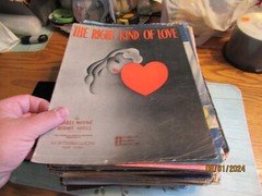 Huge lot of vintage sheet/piano/guitar music 1920&rsquo;s to 1990&rsquo;s Read Description