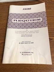 MVTHS – Requiem – Sheet Music