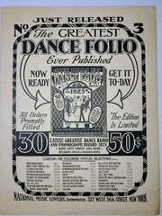 1924 Élégie Dubin Massenet Piano Voice Sheet Music National Antique