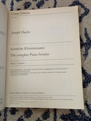 Haydn Klaviersonaten Wiener Urtext 4 Vol Set 1a 1b 2 3 Piano Sonatas VG+