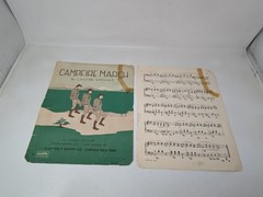 Vintage 1920s Sheet Music Campfire March N. Louise Wright Scout Military Antique
