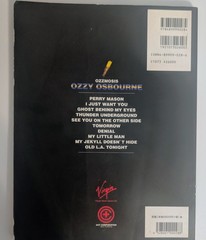 Ozzy Osbourne Ozzmosis Japan Band Score Song Book Guiar TAB Zakk Wylde Sabbath