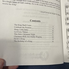 Lot of 21 Choral Music Books “The Promise Of A King” Christmas Cantata + CD