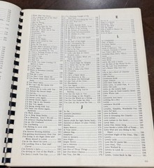 Vintage Over 1000 Songs Anthology c1950 Great American Songbook Jazz Fake Book