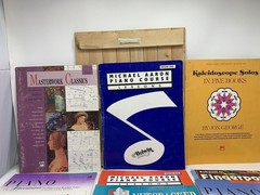 Lot of 13 Piano Sheet Music Books