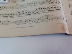 6 Pc Lot 1900s Violin Sheet Music & Books Piano Accompaniment Famous Composers