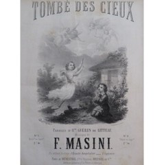 Masini F.Nightfall Of Heaven Singer Piano 19th Century