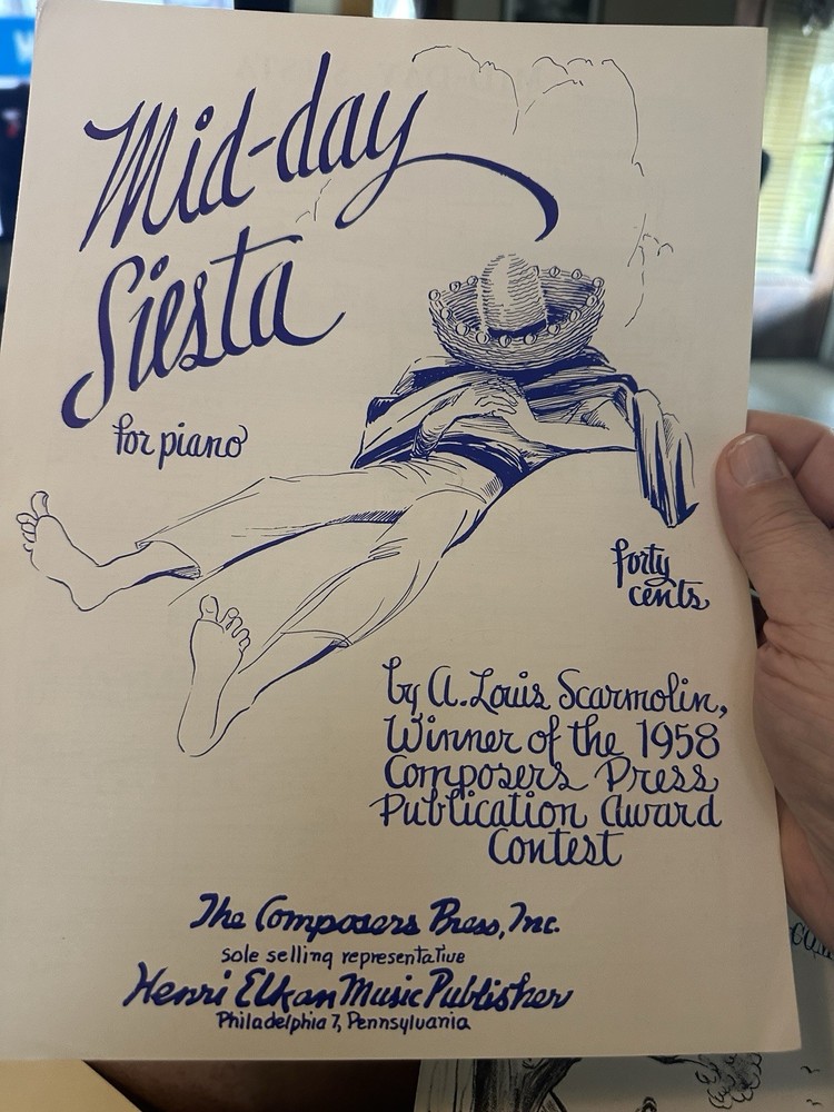 O 9×12 3-pack Of Popular Sheet Music (various decades)