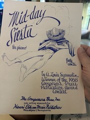 O 9×12 3-pack Of Popular Sheet Music (various decades)