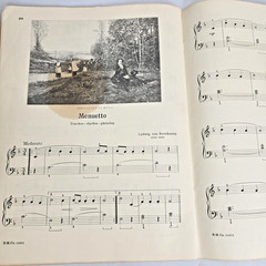 Bernice Frost The Adult At The Piano Book Two Folk Music Instruction 1950 Vtg
