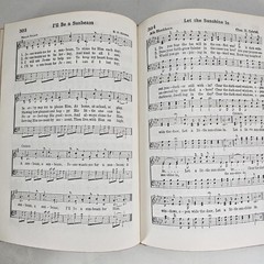 All-American Church Hymnal Piano Organ Solo Singer Christian Songbook Music Vtg