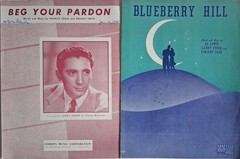 Lot of 40 Vintage 1940s Sheet Music Pieces All G or VG Pkg 1