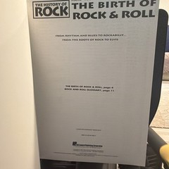 1950’s Pop Rock Compilation Songbook Birth Of Rock & Roll Guitar Piano Voice New