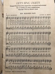 Let&rsquo;s Sing Duets – Singspiration Series – Alfred B Smith – 1952 – Paperback