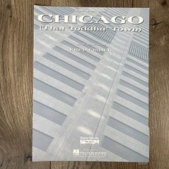Chicago That Toddlin’ Town Piano Vocal Sheet Music Fred Fisher New Hal Leonard