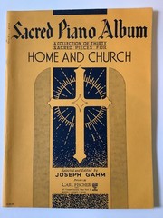 Sacred Piano Album for Home and Church – Joseph Gahm