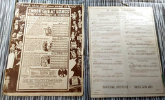 Vintage, Sheet Music Lot. 12~ Sheet Music Songs. Classic Songs. NICE LOT.